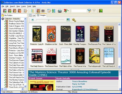 Collectorz book collection software