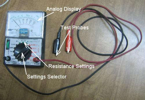 An low-cost analog multimeter